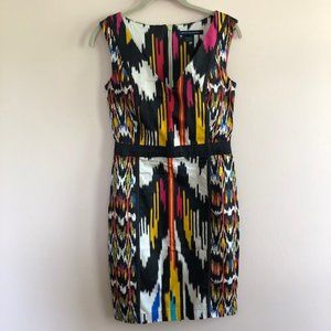 Stunning French Connection Sleeveless Sheath Dress Size 2